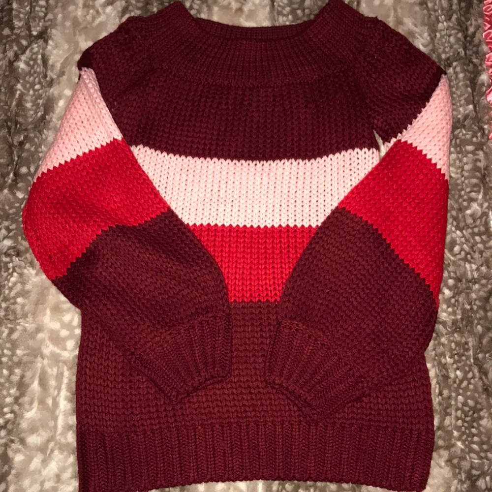 Off the shoulder knitted sweater ✨